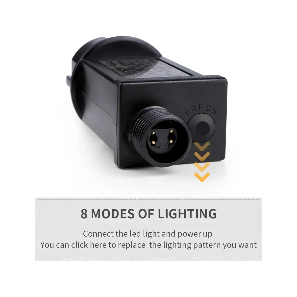 Luzes de Natal LED Impermeáveis - Encanto e Magia